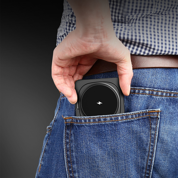 Blavec Ładowarka indukcyjna BQI-02 Qi 15W magnetyczna Magsafe 3 w 1 Apple/Samsung Watch (BQI02-QIMB) czarna