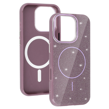Magsafe Slim Shiny for Iphone 13 purple