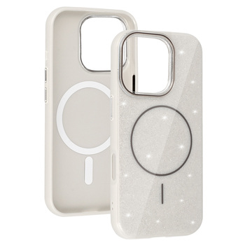 Magsafe Slim Shiny for Iphone 16 silver