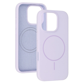 Magsafe Slim Silicone for Iphone 14 purple