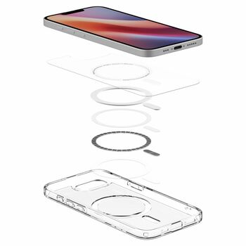 Case SPIGEN Ultra Hybrid Mag Magsafe ACS09139 for Iphone 17E/16E - White