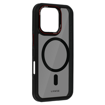 Liavec Hybrid Smoke Magsafe Case do Iphone 16 Pro Max