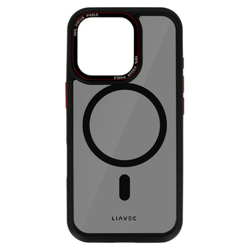 Liavec Hybrid Smoke Magsafe Case do Iphone 16 Pro Max