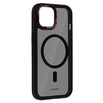 Liavec Hybrid Smoke Magsafe Case do Iphone 15