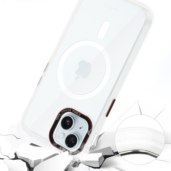 Liavec Hybrid Magsafe Clear Case do Iphone 15