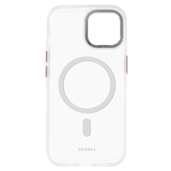 Liavec Hybrid Magsafe Clear Case do Iphone 15