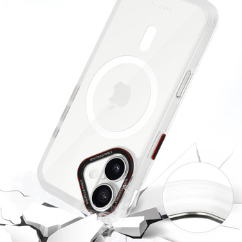 Liavec Hybrid Magsafe Clear Case for Iphone 16