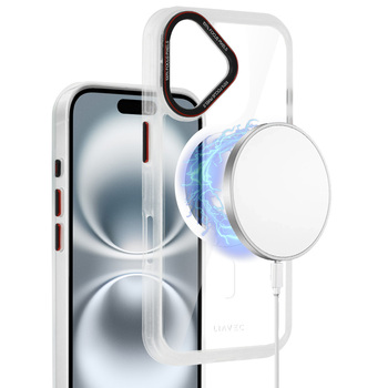 Liavec Hybrid Magsafe Clear Case for Iphone 16
