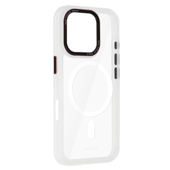 Liavec Hybrid Magsafe Clear Case do Iphone 16 Pro Max