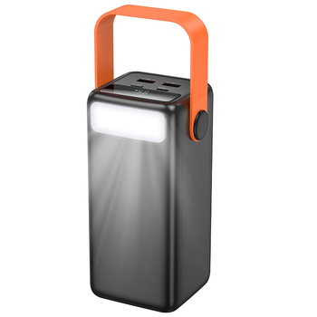 Borofone Power Bank 50000mAh BJ66A Magnifico - 2xUSB + Type C - QC 3.0 22,5W PD 20W black