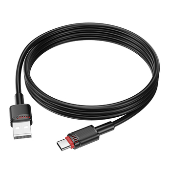 Borofone Kabel BX110 Beneficio - USB na Typ C - 3A 1 metr czarny