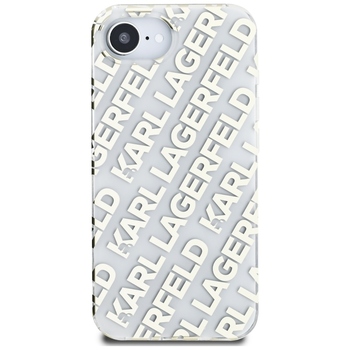 Oryginalne Etui KARL LAGERFELD IML Repeat Logo do Iphone 17e/16e złoty