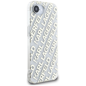 Oryginalne Etui KARL LAGERFELD IML Repeat Logo do Iphone 17e/16e złoty