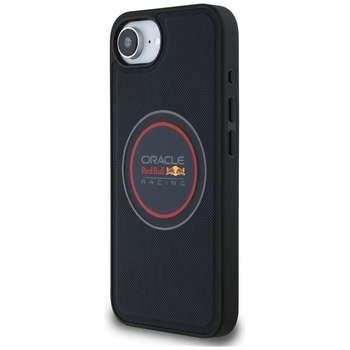 Oryginalne Etui RED BULL Meshed Logo and Red Ring MagSafe do Iphone 17e/16e granatowy