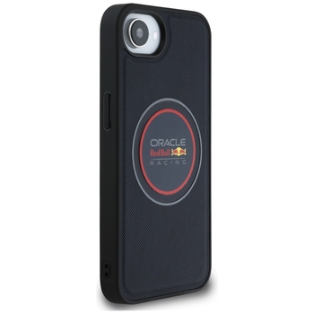 Oryginalne Etui RED BULL Meshed Logo and Red Ring MagSafe do Iphone 17e/16e granatowy