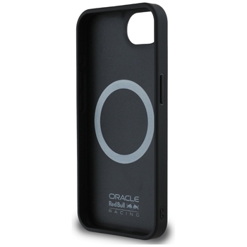 Oryginalne Etui RED BULL Meshed Logo and Red Ring MagSafe do Iphone 17e/16e granatowy