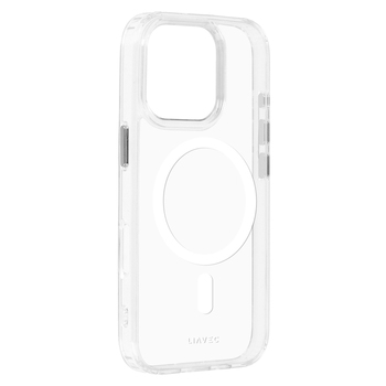 Liavec Glossy Magsafe Clear Case do Iphone 16 Pro biały