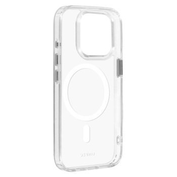 Liavec Glossy Magsafe Clear Case do Iphone 15 Pro Max biały