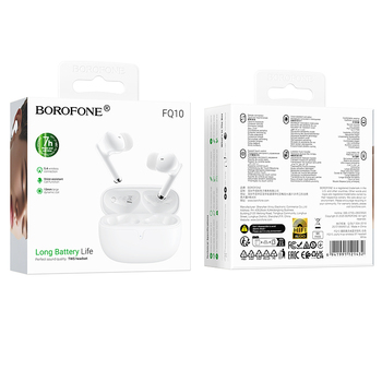 Borofone Słuchawki Bluetooth TWS FQ10 Joyful białe