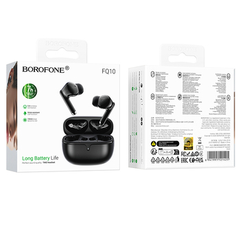 Borofone Słuchawki Bluetooth TWS FQ10 Joyful czarne