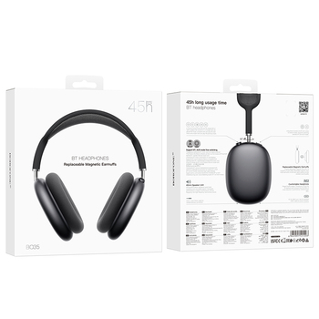 Borofone Headphones BO35 Adorable bluetooth dark grey