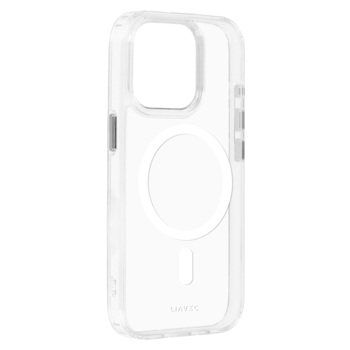 Liavec Glossy Magsafe Clear Case do Iphone 13/14 white