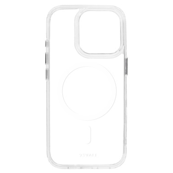Liavec Glossy Magsafe Clear Case do Iphone 15 white