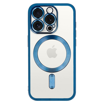 Metallic Magsafe Case do Samsung Galaxy S25 Ultra Granatowy