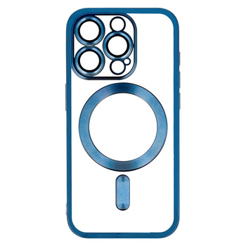 Metallic Magsafe Case do Samsung Galaxy S25 Ultra Granatowy