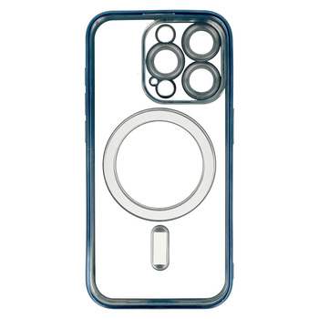 Metallic Magsafe Case do Samsung Galaxy S25 Ultra Granatowy
