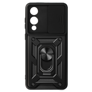 Slide Camera Armor Case do Samsung Galaxy S25 Edge Czarny
