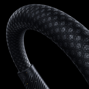 Benks Cable D47 braided - Type C to Type C - PD 100W 1 metre black
