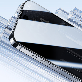 Benks Tempered glass Ultra Shield HD (AN66) for Iphone 16 Pro Max black