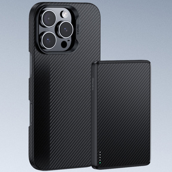 Benks Magnetic Armor Air Kevlar Case PC Frame 600D (D066) for Iphone 16 Pro Max black