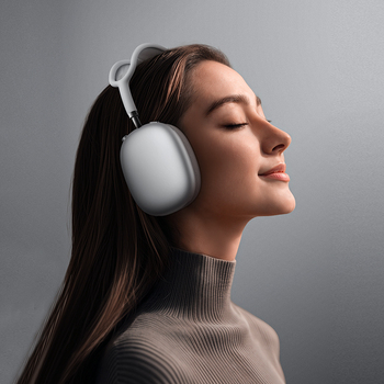 Borofone Słuchawki nauszne BO35 Plus Adorable bluetooth ANC ciemnoszare