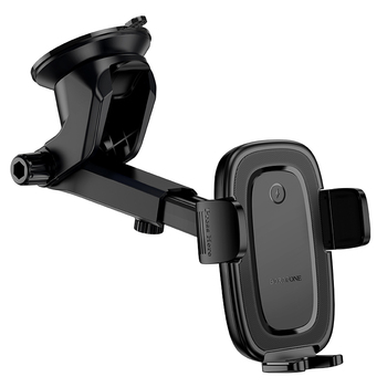Borofone Car holder BH223 Follower with induction charging to windshield black