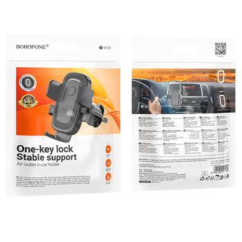 Borofone Car holder BH131 Follower to air vent black