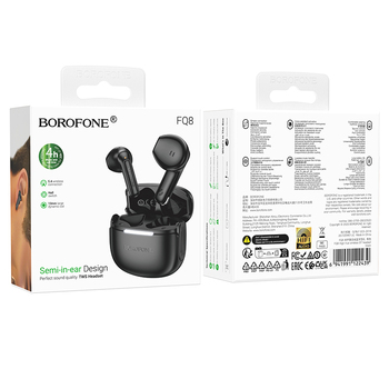 Borofone TWS Bluetooth Earphones FQ8 High black