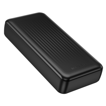 Borofone Power Bank 20000mAh BJ80A Clever - 2xUSB + Type C - QC 3.0 22,5W + PD 20W black