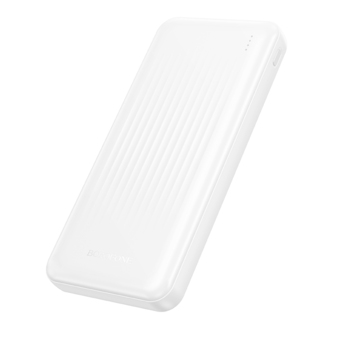 Borofone Power Bank 10000mAh BJ80 Clever - 2xUSB + Typ C - QC 3.0 22,5W PD 20W biały