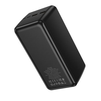 Borofone Power Bank 50000mAh BJ80C Clever - 2xUSB + Typ C - QC 3.0 22,5W PD 20W czarny