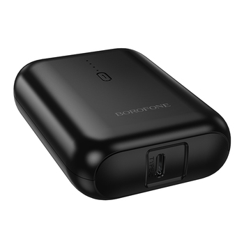 Borofone Power Bank 5000mAh BJ81 Stability - USB - czarny