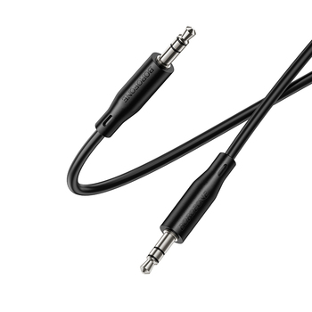 Borofone Kabel AUX BL26 Standard - jack 3,5mm na jack 3,5mm - 1 metr czarny