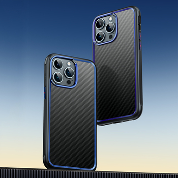 Rock Kevlar Series Aramid Fiber Case for Iphone 15 Pro black