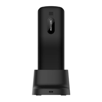 Telefon - MAXCOM MM 34D 4G CZARNY + stacja ładująca
