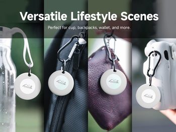 Lifemate Lokalizator GPS Bluetooth LifeTag Tracker HD-P16-3 Apple biały