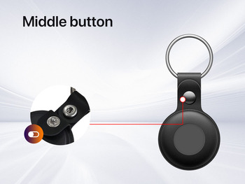 Lifemate GPS Bluetooth LifeTag Tracker HD-P16-3 Android + keyring black