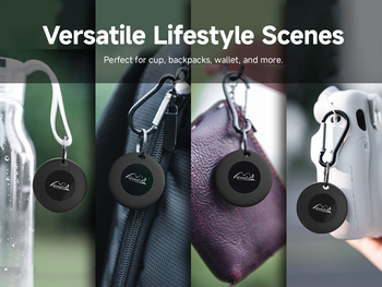 Lifemate GPS Bluetooth LifeTag Tracker HD-P16-3 Android + keyring black