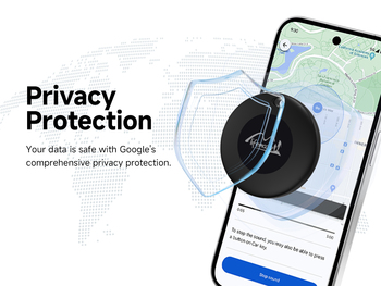 Lifemate GPS Bluetooth LifeTag Tracker HD-P16-3 Android + keyring black