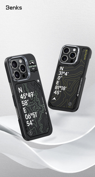 Benks Magnetic Armor Air Kevlar 600D Summit Kangrinboque (0066) do Iphone 16 Pro Max